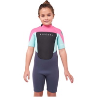 Junior Omega 1.5mm Back Zip Shorty Wetsuit